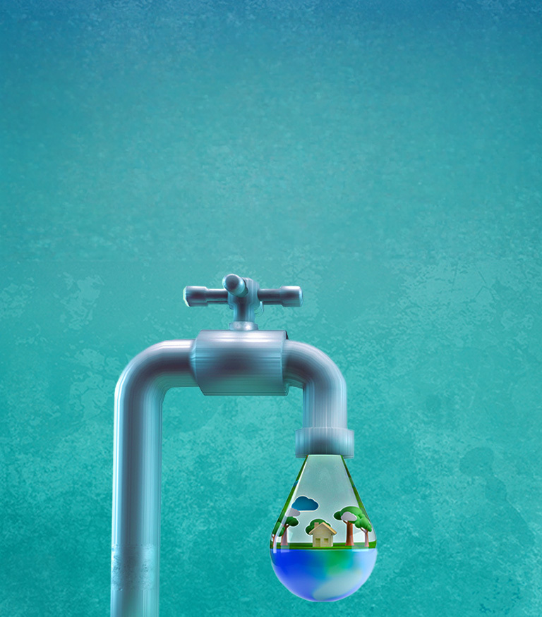 Tampa Water Wise Banner: Get Paid to Make Water-wise Choices